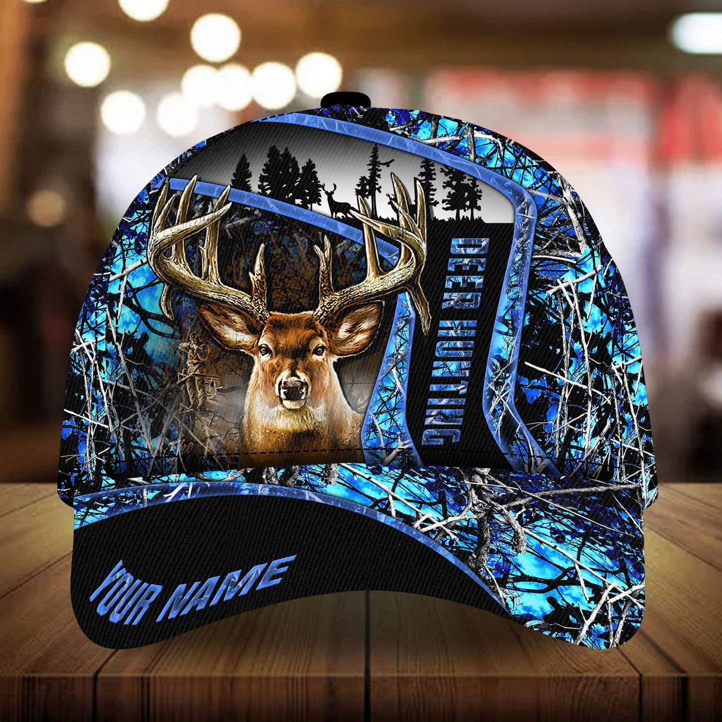 Special Deer Hunting Pattern Personalized – Classic Cap