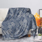 Colorful Easter Egg Pattern Flannel Blanket For Living Room And Bedroom Styling