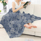 Colorful Easter Egg Pattern Flannel Blanket For Soft Bed Couch And Home Comfort