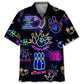 Hawaiian Shirt / Adults / S Bowling Neon Hawaiian Shirt