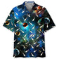 Hawaiian Shirt / Adults / S Bowling Space Hawaiian Shirt