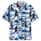 Hawaiian Shirt / Adults / S Boxing Blue Nature Hawaiian Shirt