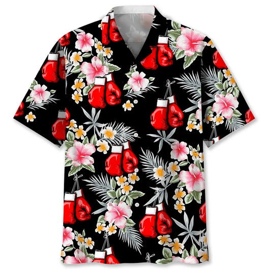 Hawaiian Shirt / Adults / S Boxing Flower Hawaiian Shirt