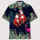 Boxing Tropical Leaf Hawaiian Shirt