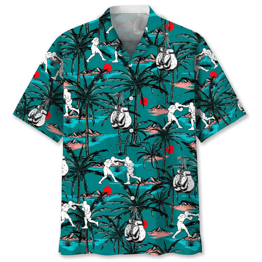 Hawaiian Shirt / Adults / S Boxing Vintage Hawaiian Shirt