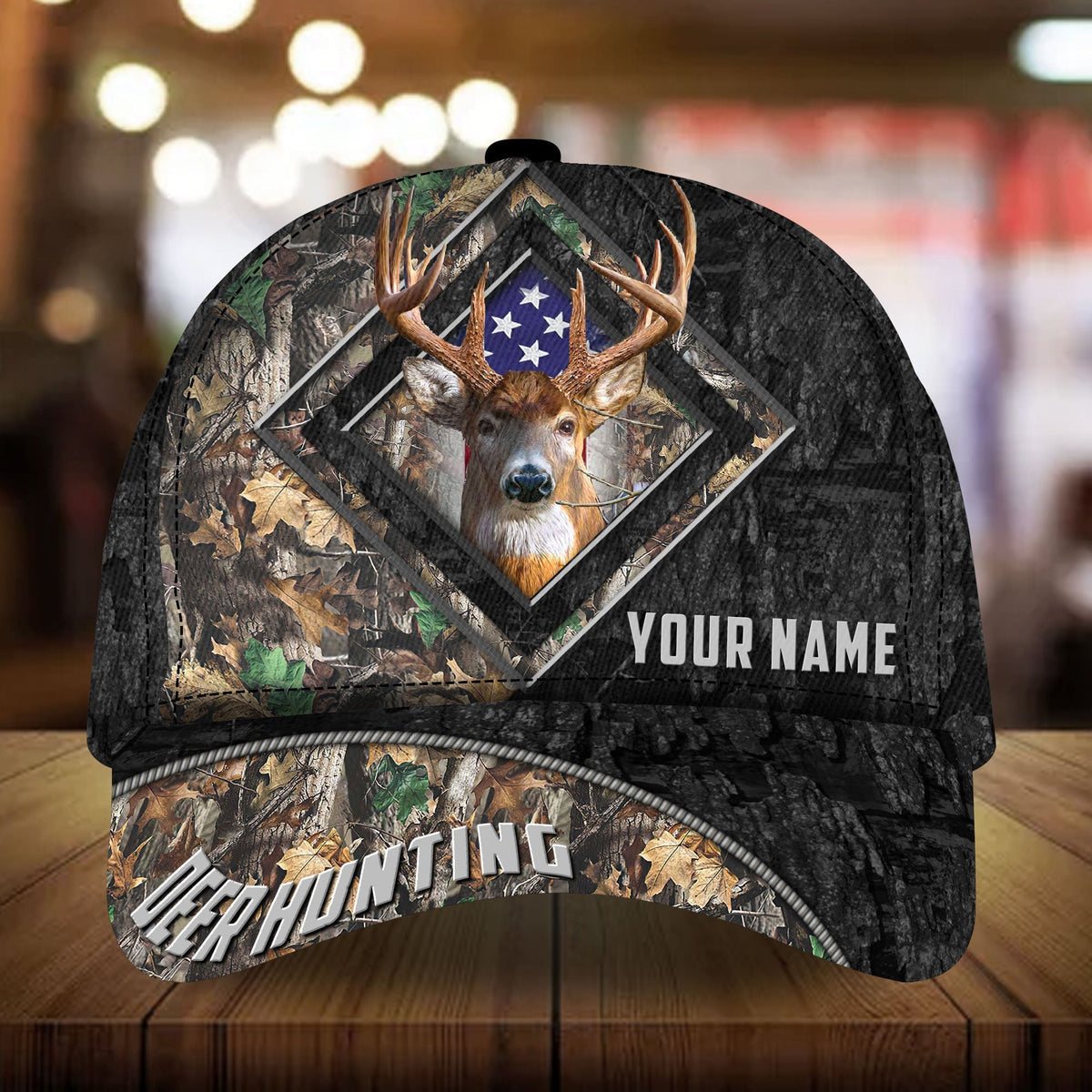Premium Love Deer Hunting Personalized – Classic Cap