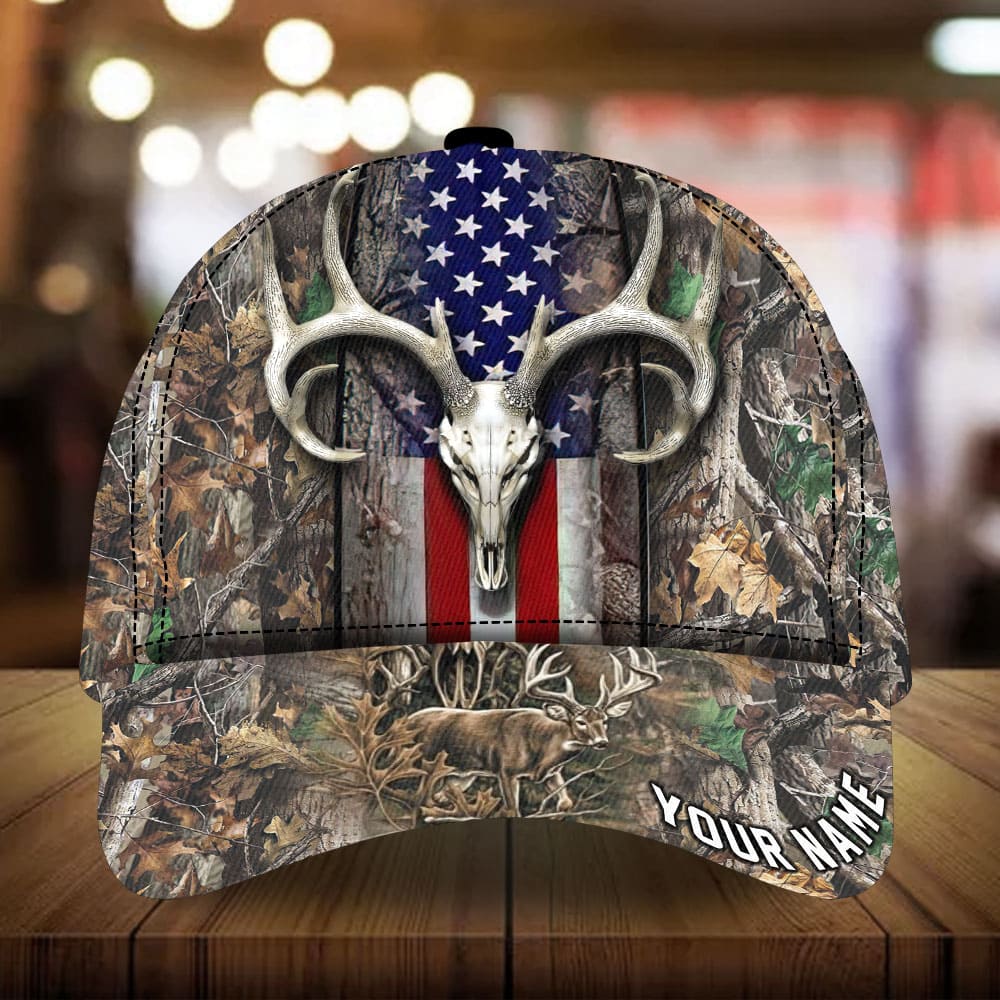 Premium Unique Deer Hunting Personalized – Classic Cap