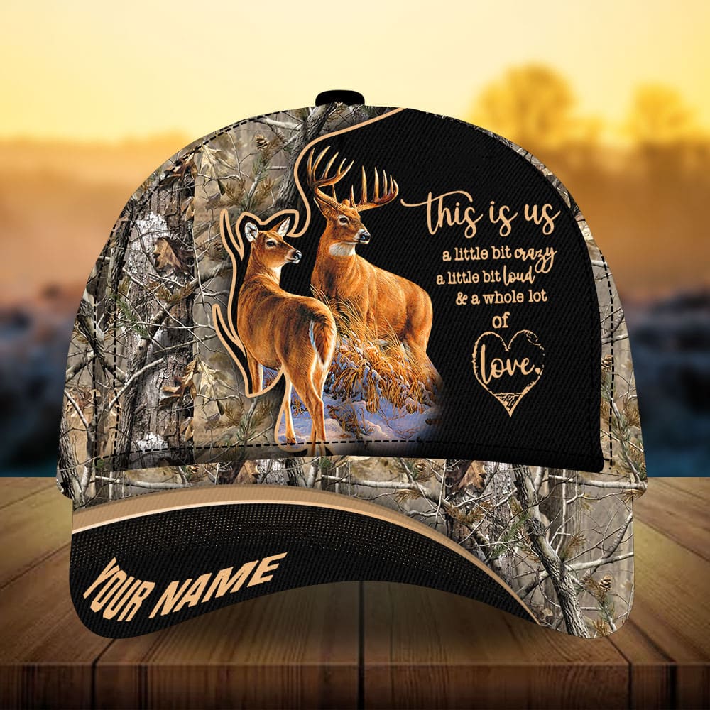 Best Deer Couple Hunting Personalized – Classic Cap