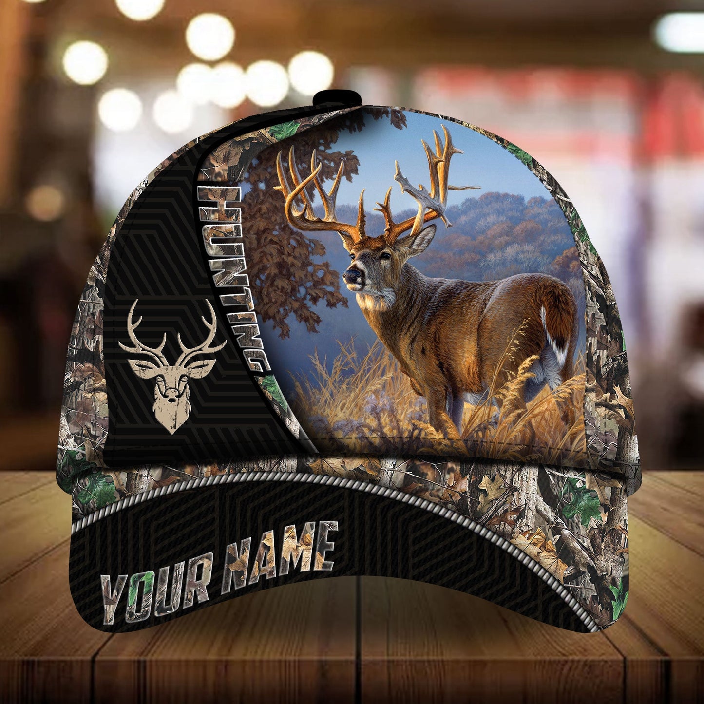 Boomerang Deer Hunting Personalized – Classic Cap