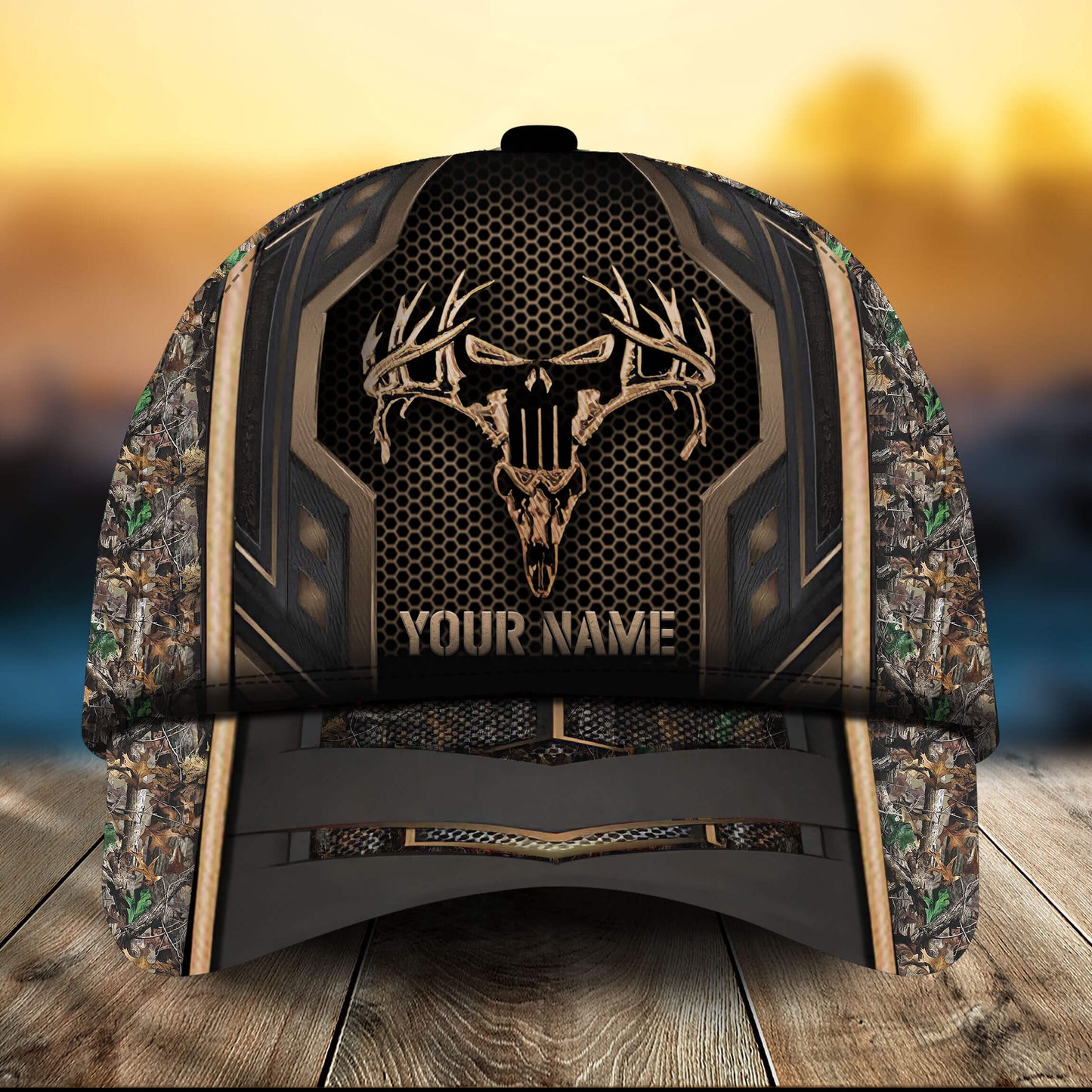 Premium Skull Hunting Personalized – Classic Cap