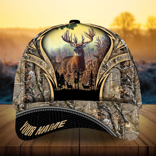 Beer Fest Deer Hunting Camo Personalized – Classic Cap