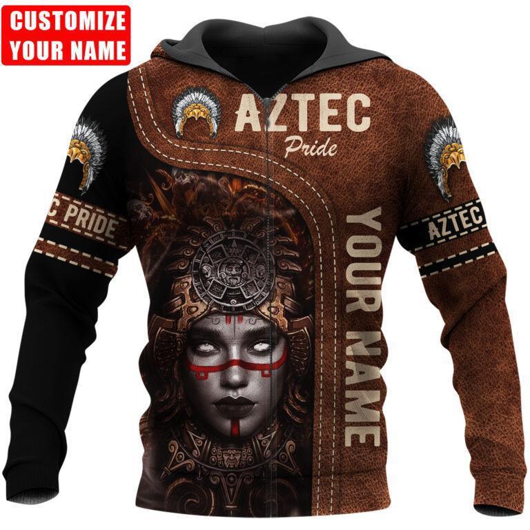 Personalized Aztec Pride Art - 3D Hoodie
