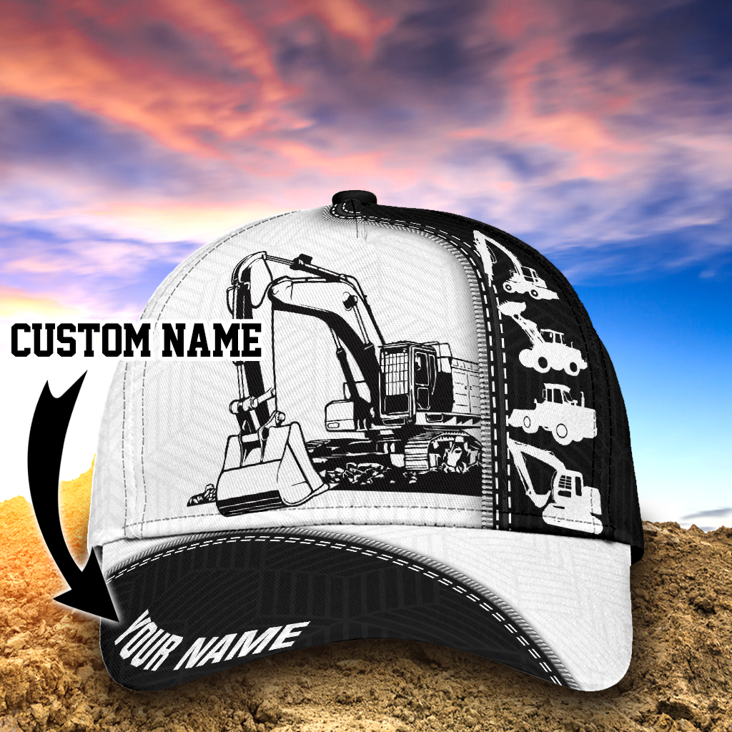 Custom Heavy Equipment All Over Print – Classic Cap