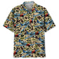 Hawaiian Shirt / Adults / S Camouflage Airplane Hawaiian Shirt