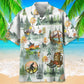 Camping Bigfoot Hawaiian Shirt