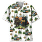 Hawaiian Shirt / Adults / S Camping Bigfoot Husband and Wife Hawaiian Shirt