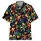 Hawaiian Shirt / Adults / S Camping Drunk Bear Hawaiian Shirt