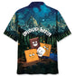 Hawaiian Shirt / Adults / S Camping Group Hug Hawaiian Shirt