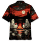 Camping With Ghost Hawaiian Shirt