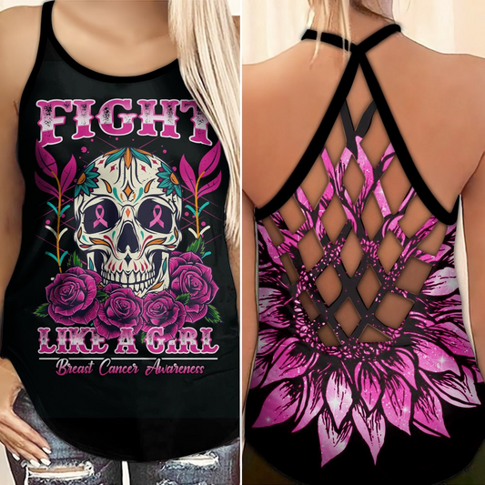 Cancer Fight Like A Girl Limited Edition 1 – Hollow Tank Top