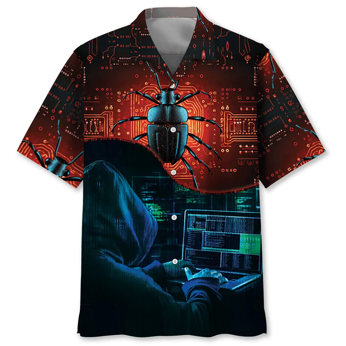 Hawaiian Shirt / Adults / S Can't Fix Bug Hawaiian Shirt