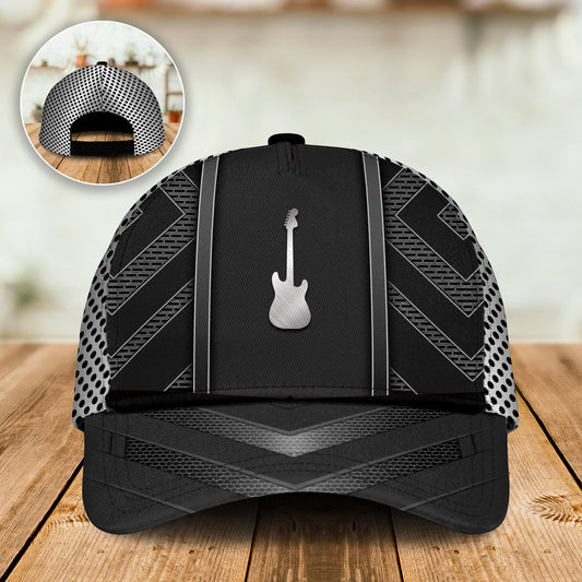 Guitar Silver Simple Vibes – Classic Cap