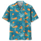 Hawaiian Shirt / Adults / S Capybara Orange Hawaiian Shirt