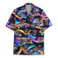 Hawaiian Shirt / Adults / S Galaxy Raccoon Unisex Hawaiian Shirt Aloha Shirt