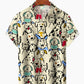 Cartoon Animal Puppy Summer Beach Casual Hawaiian Shirt