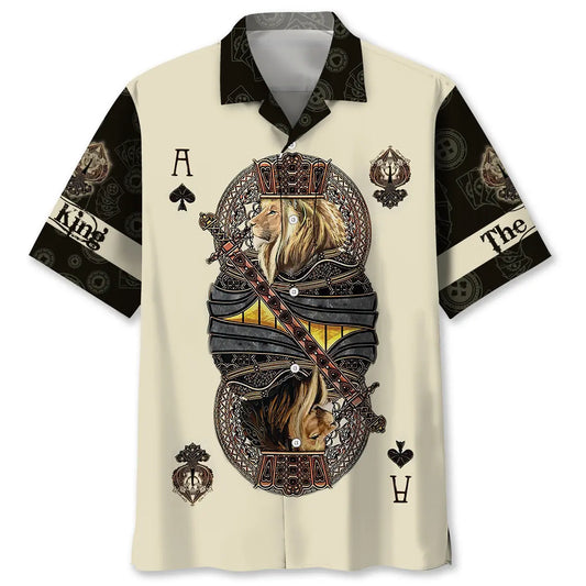 Hawaiian Shirt / Adults / S Casino King Hawaiian Shirt