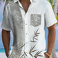 Hawaiian Shirt / Adults / S Casual Everyday Bamboo Unsupported Print Art Stretch Large Size Button Cardigan Polyester Hawaiian Shirt