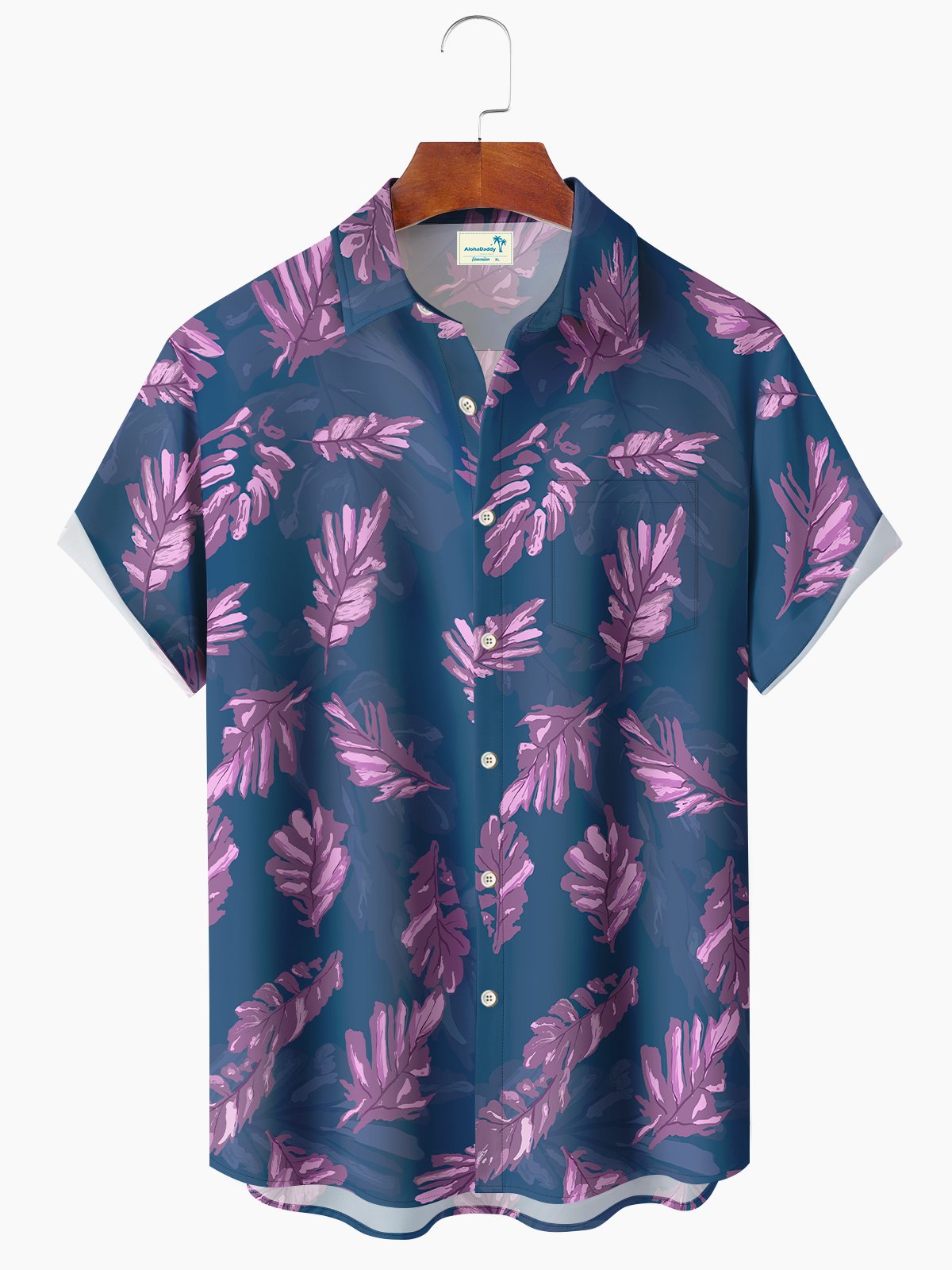 Hawaiian Shirt / Adults / S Casual Tropical Vegetation Resort Style Hawaiian Shirt