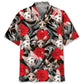 Hawaiian Shirt / Adults / S Cat Rose Hawaiian Shirt