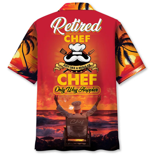 Hawaiian Shirt / Adults / S Chef Retirement Hawaiian Shirt