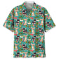 Hawaiian Shirt / Adults / S Chihuahua Hawaiian Beach Hawaiian Shirt
