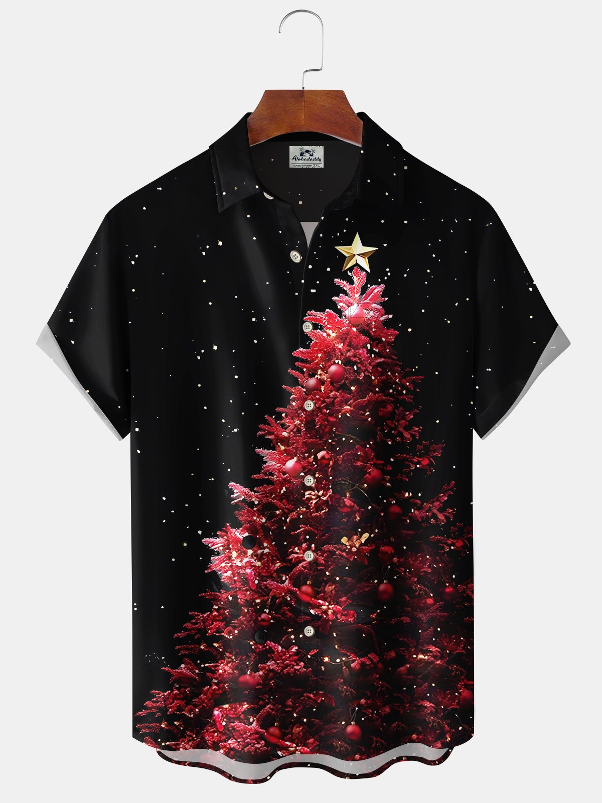 Hawaiian Shirt / Adults / S Christmas Holiday Christmas Tree Snowflake 3D Hawaiian Shirt