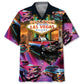 Hawaiian Shirt / Adults / S Classic Car Las Vegas Night Pocket Hawaiian Shirt