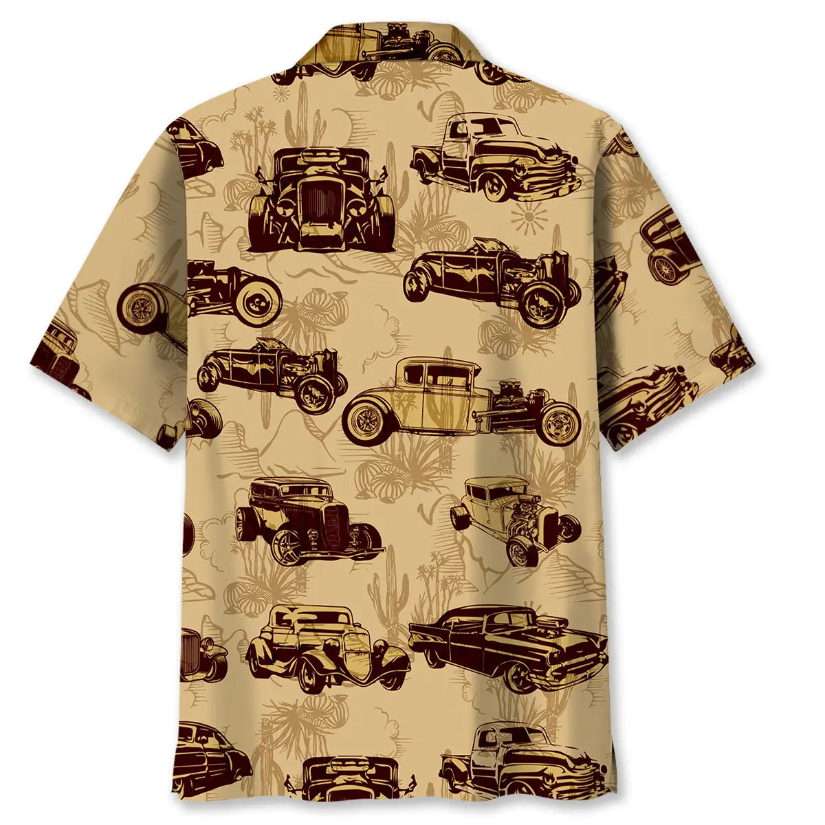 Classic Hot Rod Desert Hawaiian Shirt