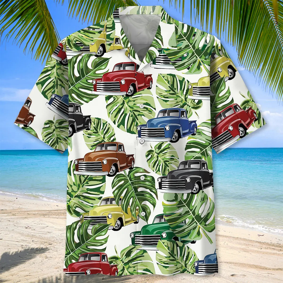 Classic Pick Up Truck Hawaiian Shirt