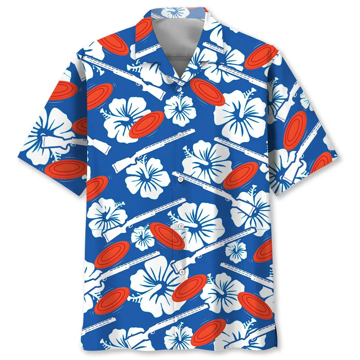 Hawaiian Shirt / Adults / S Clay Shooting Hawaiian Shirt