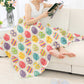 Colorful Easter Egg Pattern Flannel Blanket For Soft Bed Couch And Home Comfort