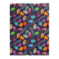 Colorful Easter Egg Pattern Flannel Blanket For Relaxing At Home And Travel