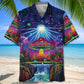 Colorful Mushroom Hippie Style Hawaiian Shirt