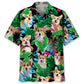 Hawaiian Shirt / Adults / S Corgi Tropical Hawaiian Shirt