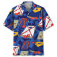 Hawaiian Shirt / Adults / S Cornhole Blue USA Hawaiian Shirt