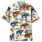 Hawaiian Shirt / Adults / S Cornhole Tropical Palm Tree Hawaiian Shirt