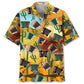 Hawaiian Shirt / Adults / S Country Cactus Accordion Hawaiian Shirt