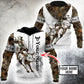 Bull Riding Tattoo Style Art – 3D Hoodie