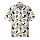 Hawaiian Shirt / Adults / S Cow And Beer Mug Seamless Pattern Cow All Printed 3D Hawaiian Shirt