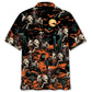 Cowboy Desert Halloween Night Hawaiian Shirt